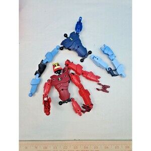 LEGO Ben 10 Alien Force Parts Lot - 8410 Swampfire & 8518 Jet Ray Figures